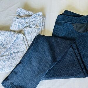 MARIO SERRANI PANTS  FROM ITALY AND DKNY jeans size  S